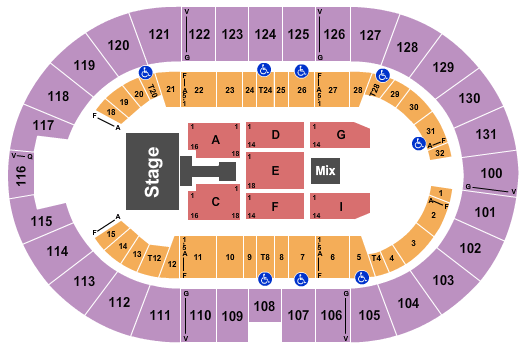 Freeman Coliseum Scorpions Seating Chart