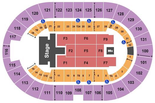 Freeman Coliseum Scorpions 2 Seating Chart