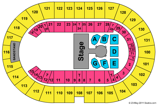 Freeman Coliseum Sesame Street Seating Chart