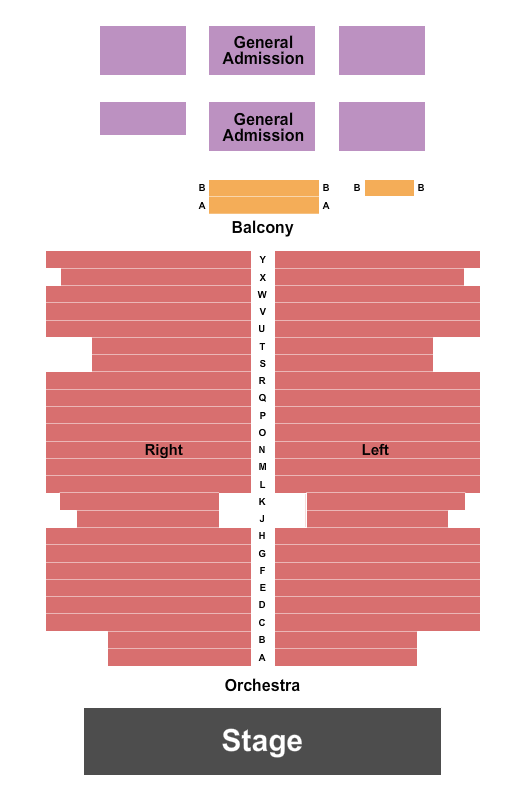 Fremont Presbyterian Church venue and seating information
