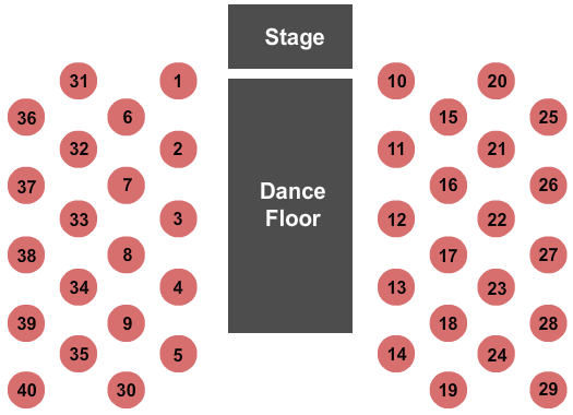 French Lick Springs Resort & Casino Ooh La Love Seating Chart