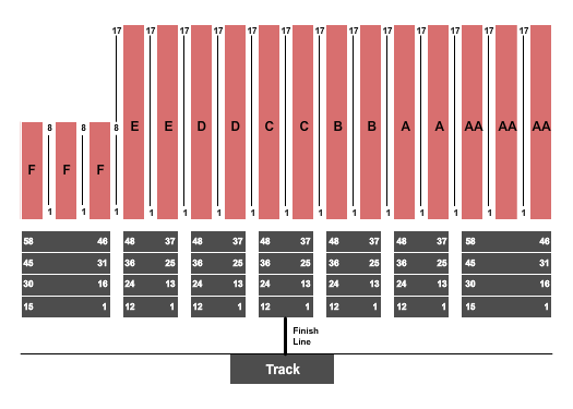 Fresno Fairgrounds Seating Map