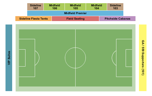 Fresno State Soccer Stadium Soccer Seating Chart