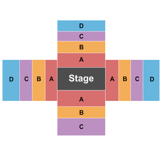 Frontiers of Flight Museum Endstage Cross Seating Chart