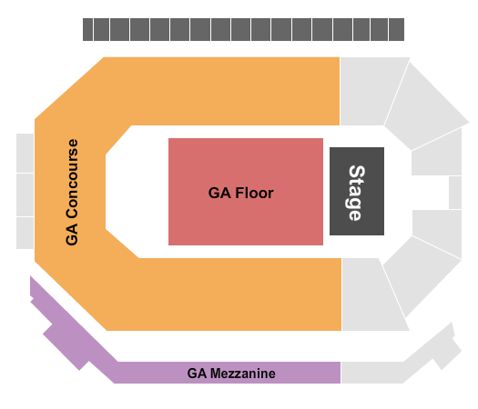 Frontwave Arena Seating Chart