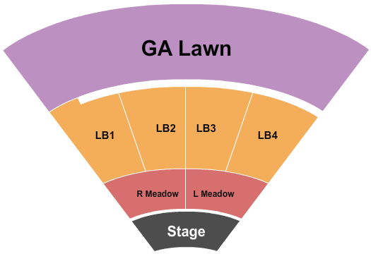 Frost Amphitheater Endstage Seating Chart