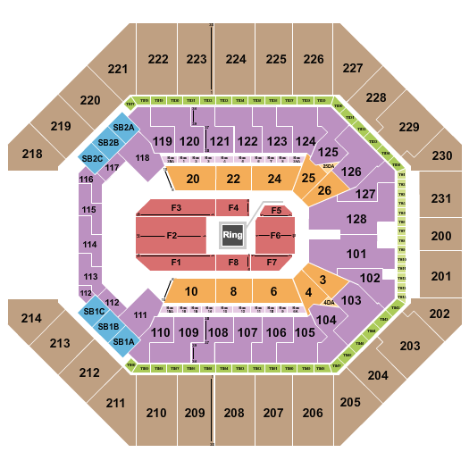 Frost Bank Center Boxing 2 Seating Chart