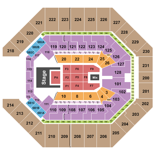 Frost Bank Center Doja Cat Seating Chart