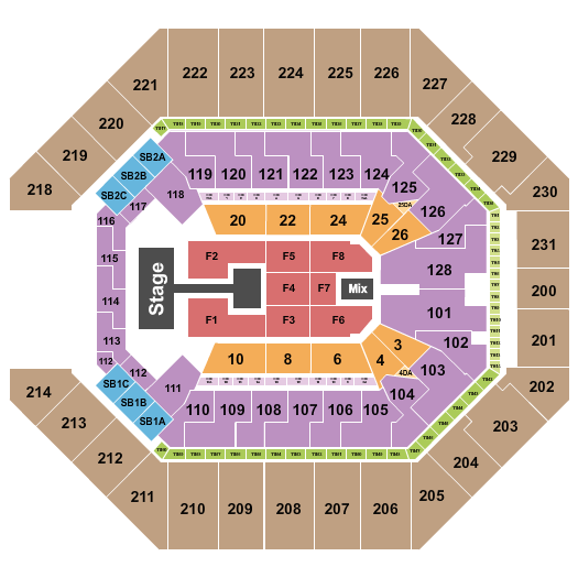 Frost Bank Center Kirk Franklin Seating Chart