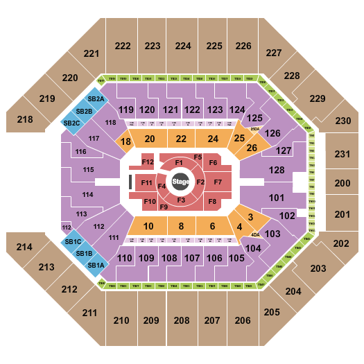 Frost Bank Center Nate Bargatze Seating Chart
