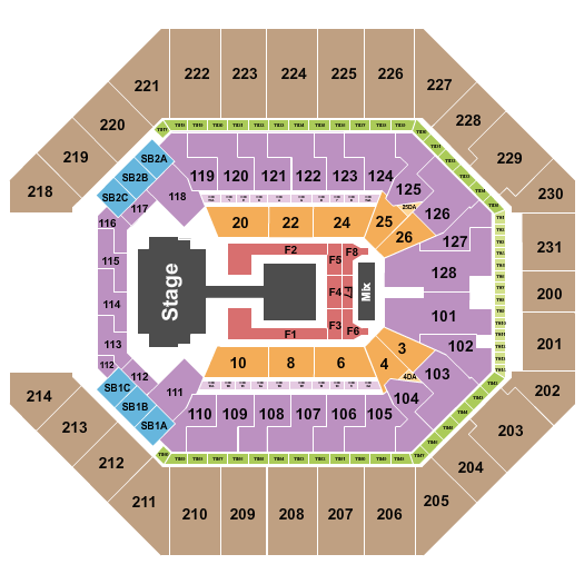 Frost Bank Center Seventeen Seating Chart