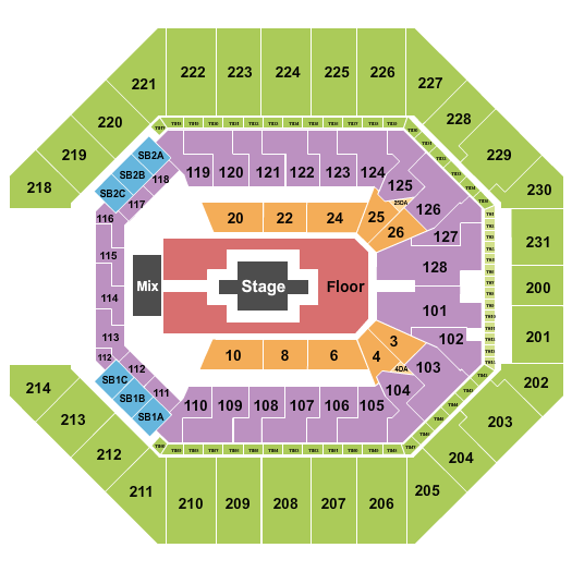 Frost Bank Center Zach Bryan Seating Chart