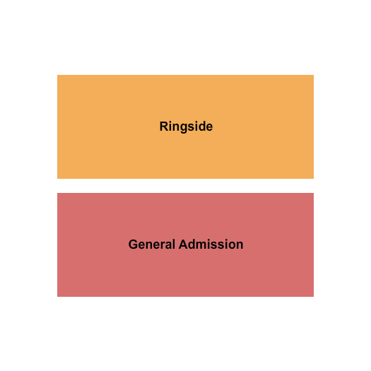 The Dirty Bourbon Dance Hall & Saloon GA & Ringside Seating Chart