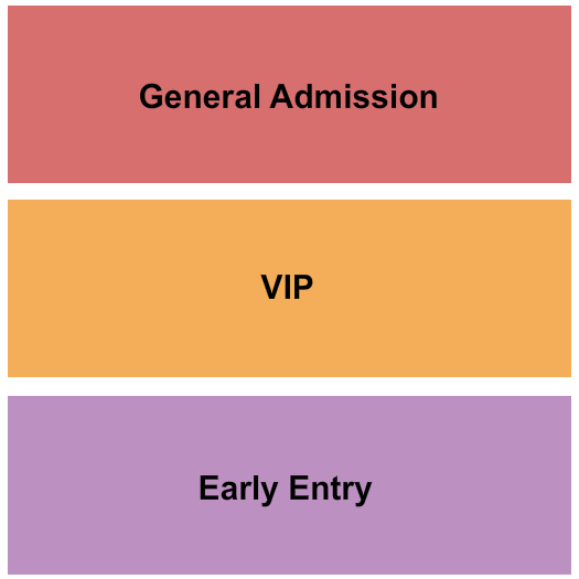 Colonial Woods Missionary Church GA/VIP/EarlyEntry Seating Chart