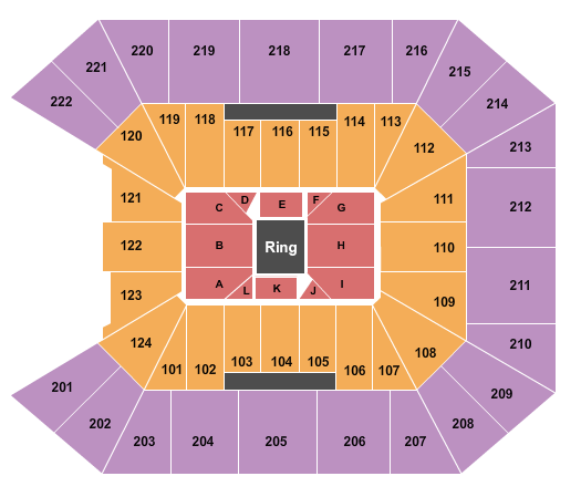 Galen Center Boxing Seating Chart