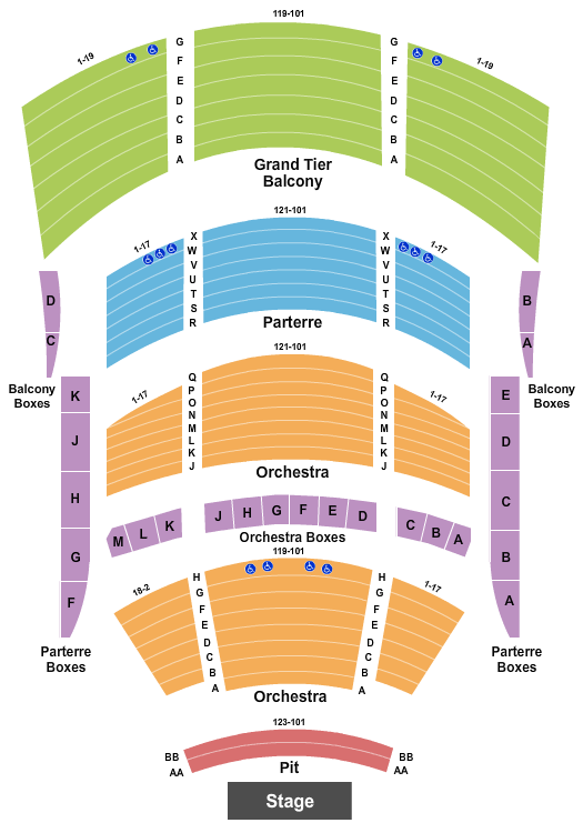 Modesto Symphony Orchestra Mary Stuart Rogers Theater at Gallo Center For The Arts Seating Chart