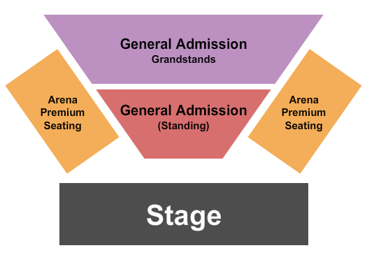 Garfield County Fairgrounds Concert 2 Seating Chart