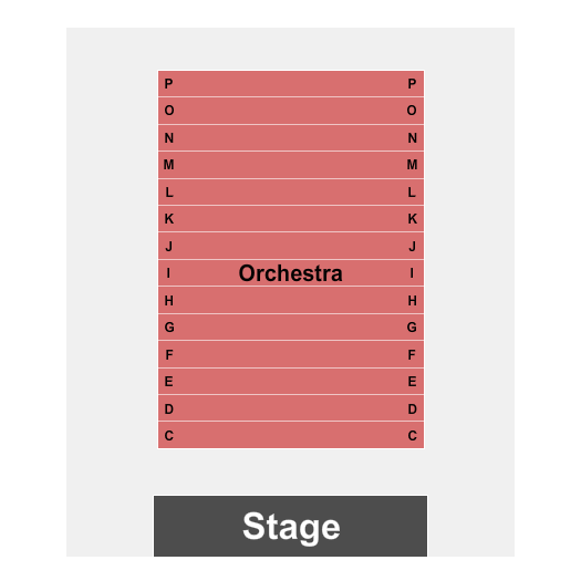 Gargaro Theater at Pittsburgh Musical Theater Endstage Seating Chart