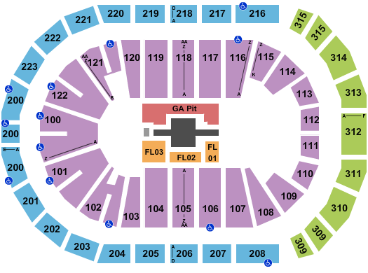 Gas South Arena Anirudh Seating Chart