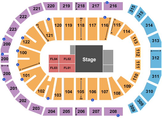 Gas South Arena Autentico Jaripeo Mexicano Seating Chart