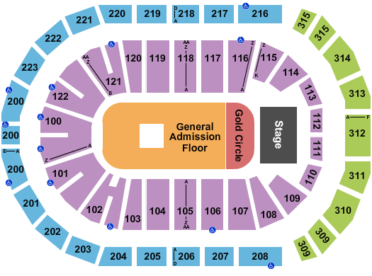 Gas South Arena Tickets & Seating Chart - Event Tickets Center