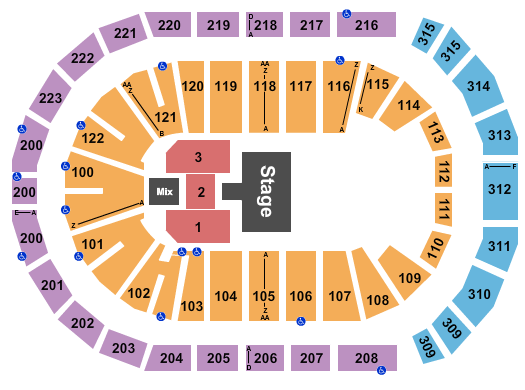 Gas South Arena Half House 10 Seating Chart