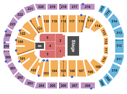 Gas South Arena Half House Seating Chart