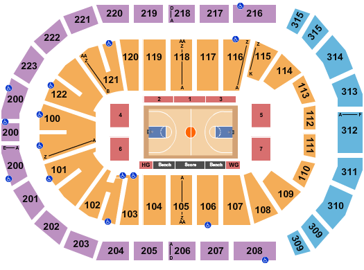 Gas South Arena Harlem Globetrotters Seating Chart