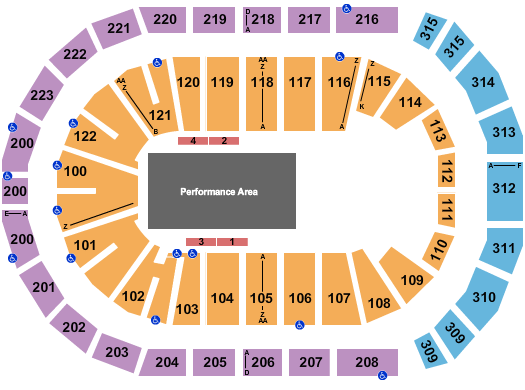 Gas South Arena Jurassic World Seating Chart