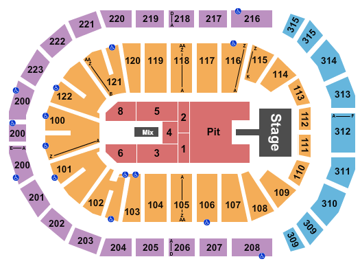 Gas South Arena Lorde Seating Chart