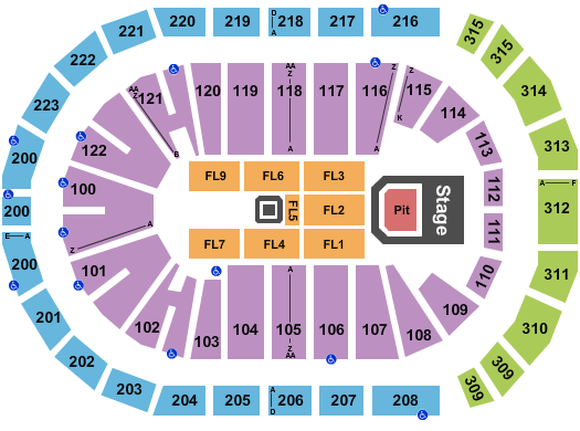 Gas South Arena Panic! At The Disco 2 Seating Chart