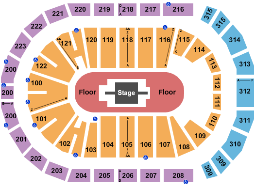 Gas South Arena Rauw Alejandro Seating Chart