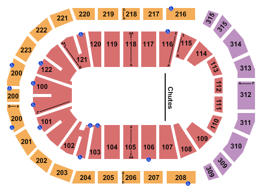 Gas South Arena Rodeo Seating Chart