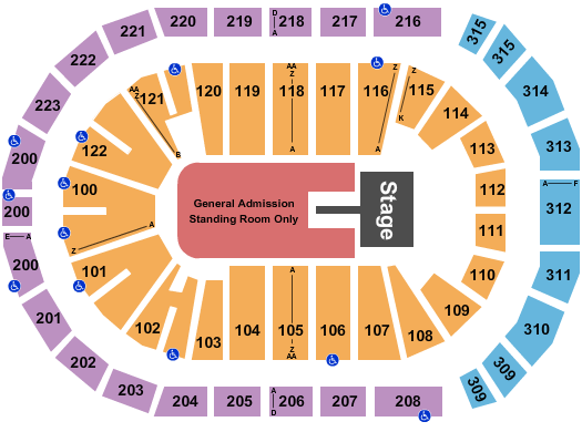 Gas South Arena Santa Fe Klan Seating Chart