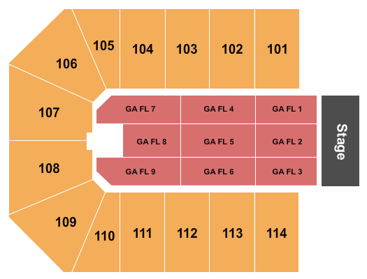 Gateway Center Arena At College Park Seating Chart