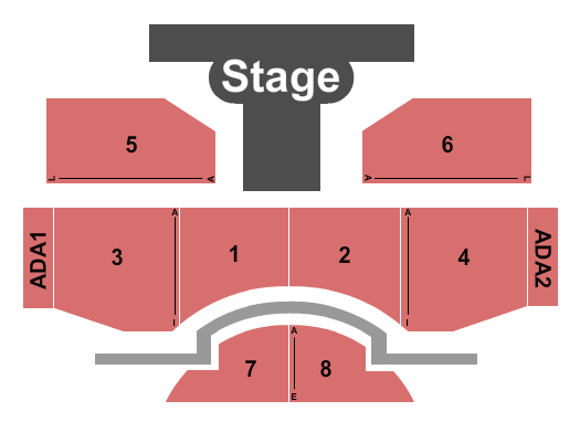 Gaylord Palms Hotel & Convention Center - FL Endstage Seating Chart