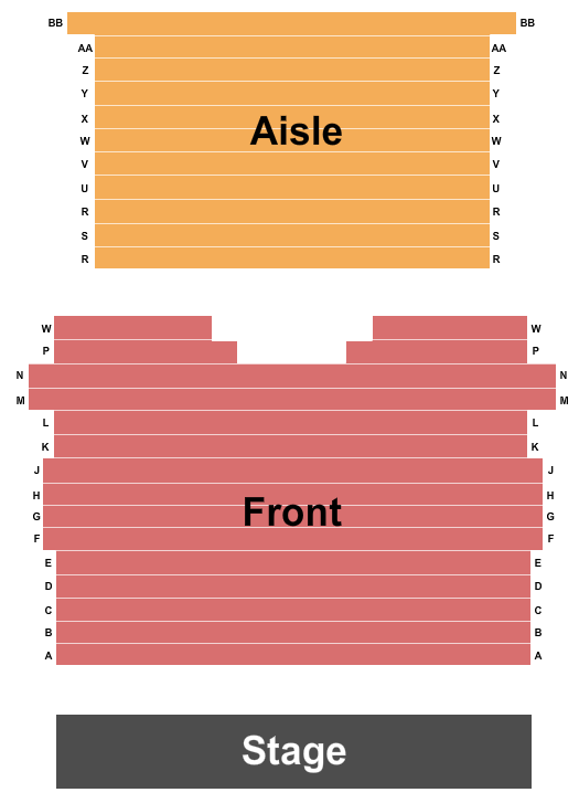 Gendron Franco Center Seating Chart