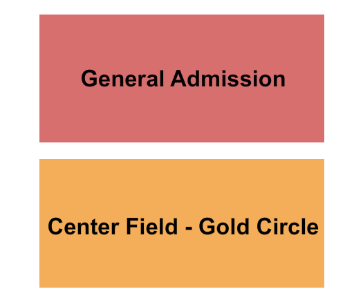 Charlie W. Johnson Stadium GA/Gold Circle Seating Chart