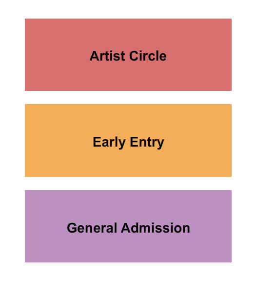 Cornerstone Church - Duncan Falls AC/GA/Early Entry Seating Chart