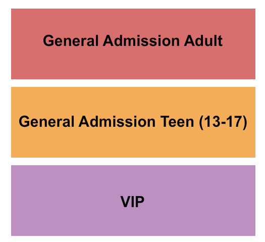 Rillito Park Race Track Adult/Teen/VIP Seating Chart