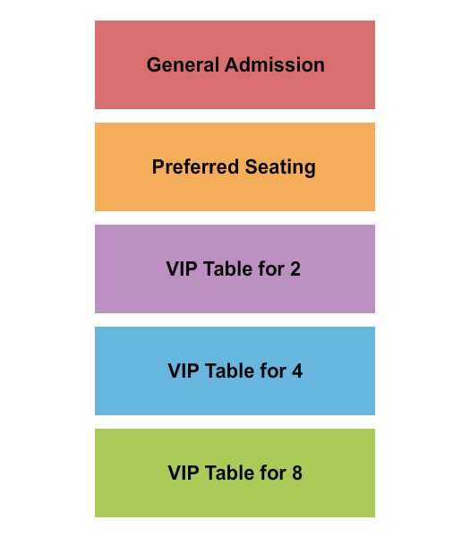 Harbor Nightclub Next Event Seating Chart