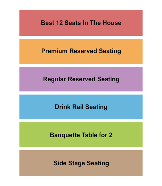 Bee Gees Gold - A Tribute to The Bee Gees Main Street Crossing Seating Chart