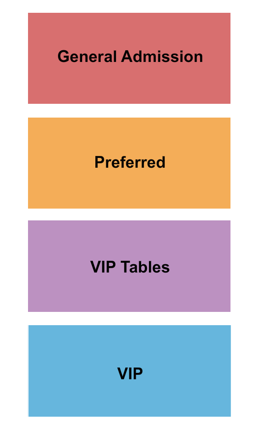 Williams Park - OH End Stage Seating Chart