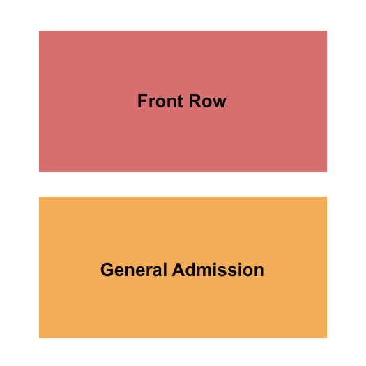 Grace Community Church - New Mexico Front Row/GA Seating Chart