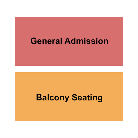 The Great American Music Hall GA/Balc Seating Chart