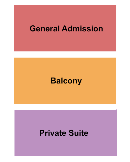 Phoenix Concert Theatre GA/Balcony/ Suite 2 Seating Chart