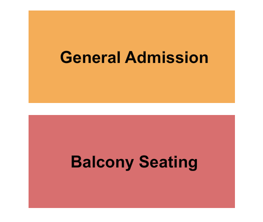 The Apollo Theatre AC GA/Balcony Seating Chart