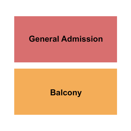 The Factory in Deep Ellum GA/Balcony Seating Chart