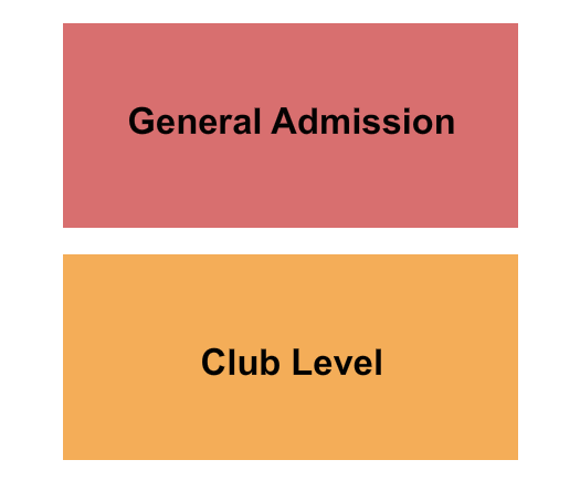 Armory STL GA/Club Level Seating Chart