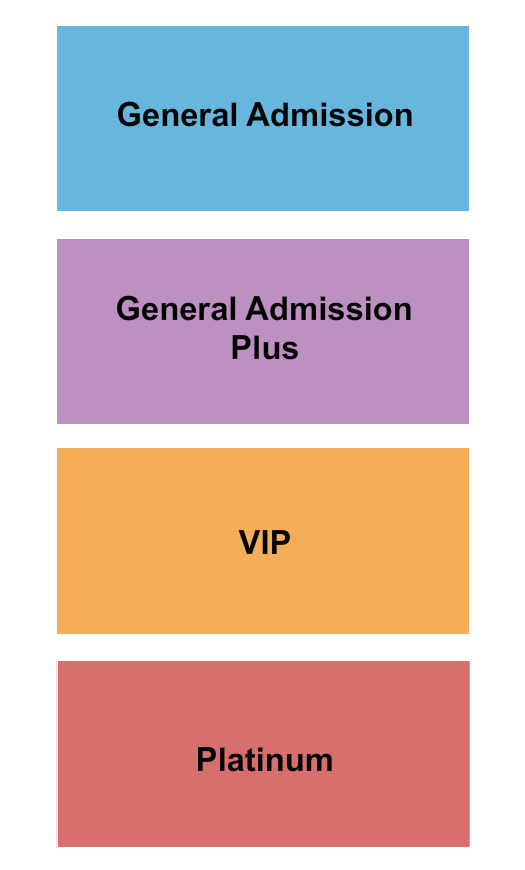 Zilker Park GA/GA Plus/VIP/Platinum Seating Chart